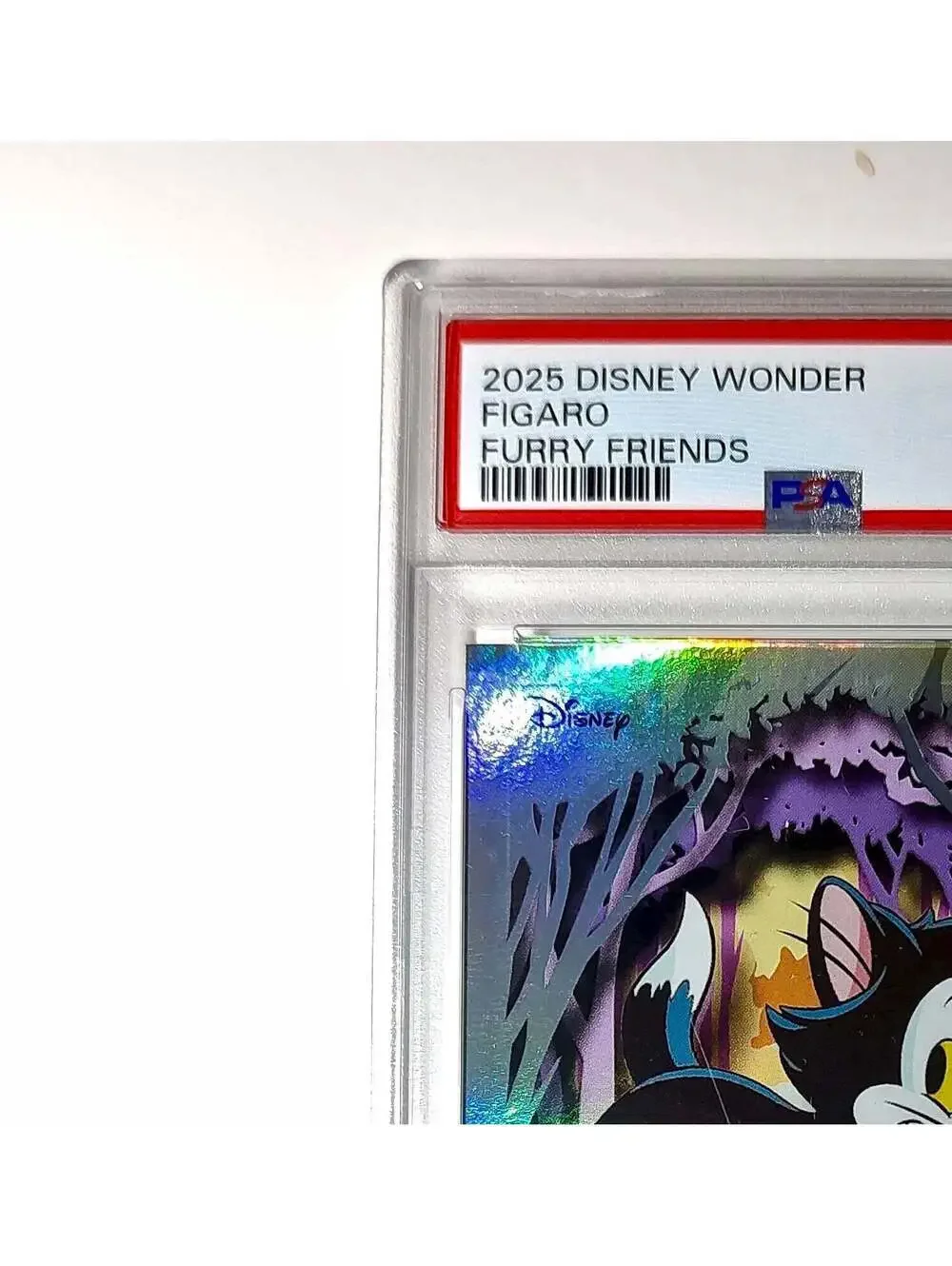 Figaro 2025 Topps Disney #FF-3 Furry Friends Card Pinocchio PSA 9